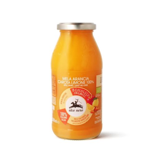 Alce Nero BIO vegyes gyümölcslé (alma-narancs-citrom-répa) 