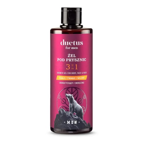 DUETUS FOR MEN 3 az 1-ben energizáló tusfürdő