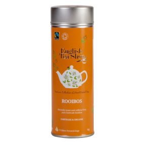   English Tea Shop Rooibos tea fémdobozban 15 selyempiramis filter