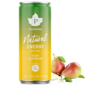 PUHDISTAMO Természetes Energiaital - Körte limonádé