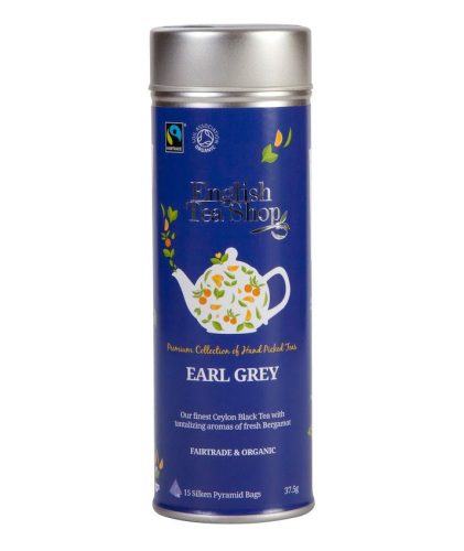 English Tea Shop Earl Grey tea fémdobozban