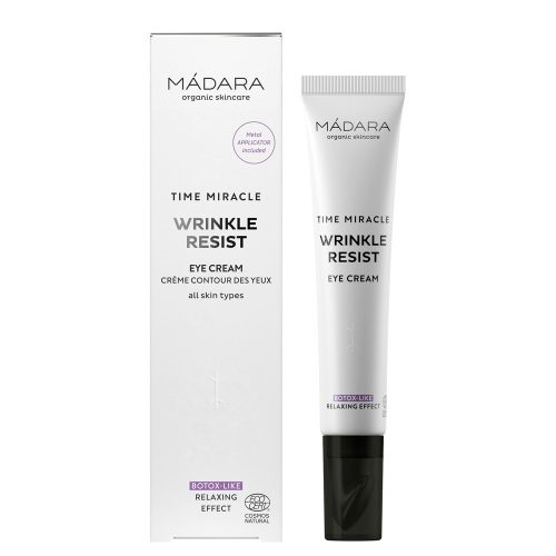 MÁDARA Time Miracle Wrinkle Resist bőröregedésgátló szemránc krém applikátorral 15ml